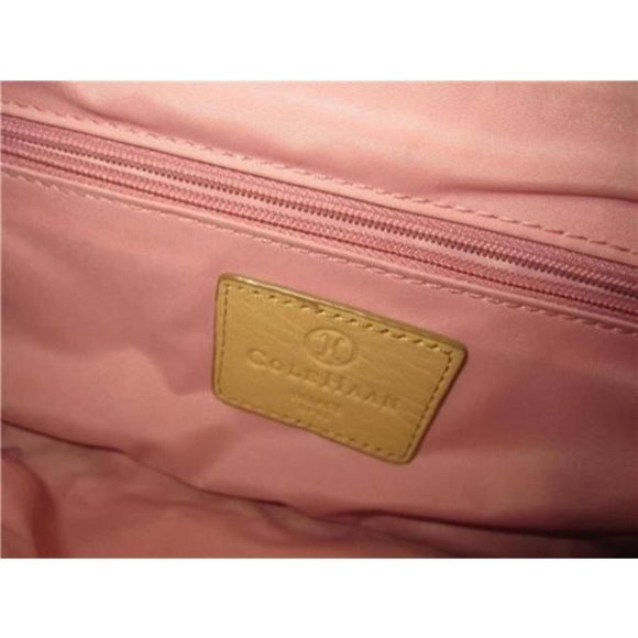 *Cole Haan Tan Sand Beige Leather Petite Envelope Satchel Shoulder Bag - Picture 5 of 8